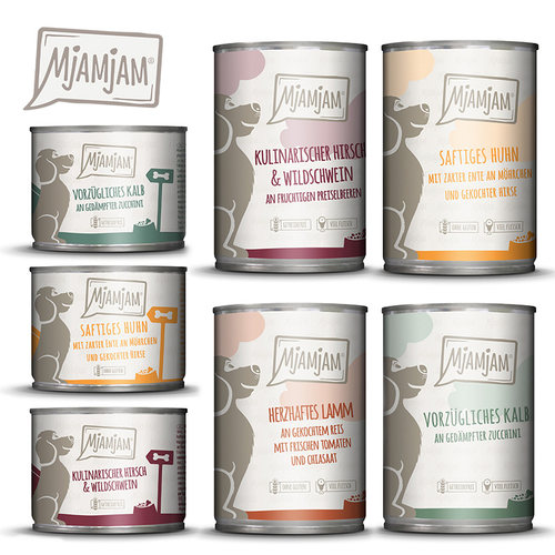 德国进口mj无谷低敏狗主食罐头