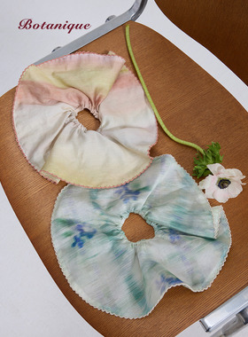 Botanique植物学“Botanic garden”天丝印花/莱赛尔醋酸晕染发圈