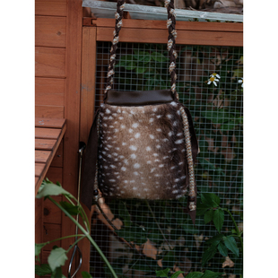 「12.28上新」Botanique 麋鹿纹理手工编织肩带包 北欧森林