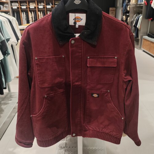 Dickies26秋冬新款工装夹克男春秋灯芯绒领外套   D364MWT43