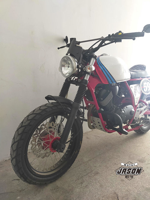 龙嘉v咖前挡泥板改装 龙嘉250加高分体款前挡泥板改装挡水皮挡泥