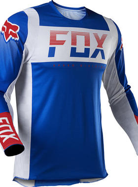 山地自行车长袖速降服FOX摩托车骑行速降服透气速干骑行上衣