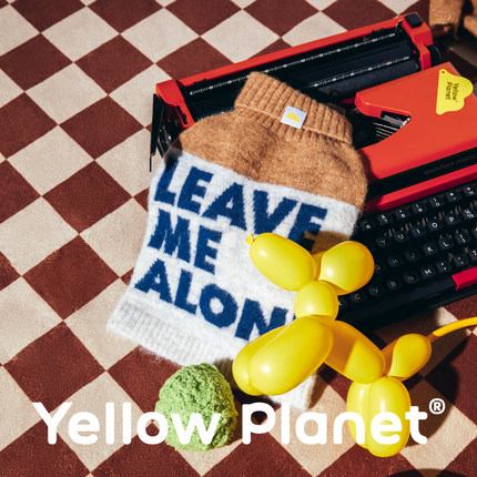 猫语宠物毛衣 Yellow Planet猫咪狗狗秋冬保暖衣服petisan