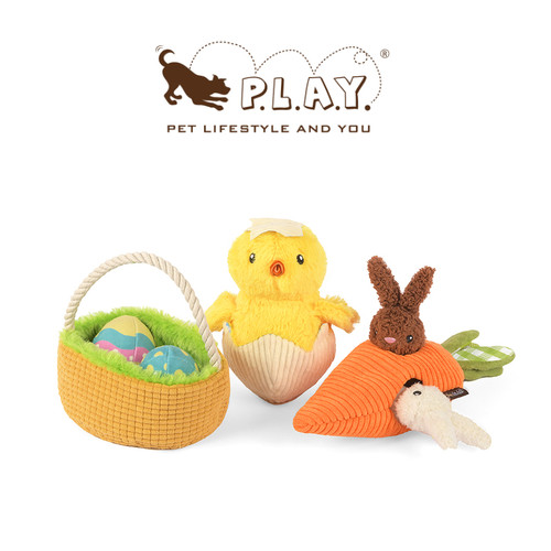 童趣系列发声毛绒玩具PLAY耐咬