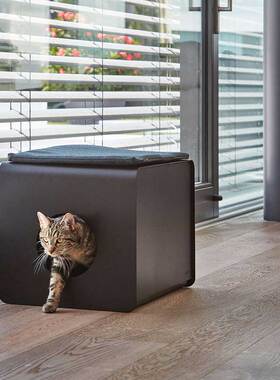 Sito猫砂盆 德国进口MiaCara半封闭式猫砂盆家居环保 petisan