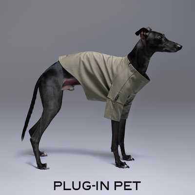 PLUG-IN PET无拘束不基础的基础长袖结构打底 Petisan