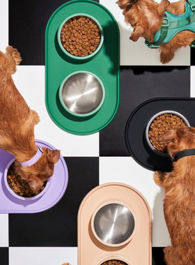 防滑硅胶餐垫 Wildone美国 防打翻易清洁小中大型犬通用petisan