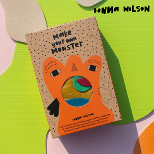 DIY材料包 Donna Wilson英国手工毛绒玩具 创意力益智petisan