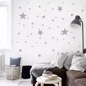 防水自粘星星贴纸遮盖地面瑕疵五角星地贴北欧墙贴地砖贴地板贴纸