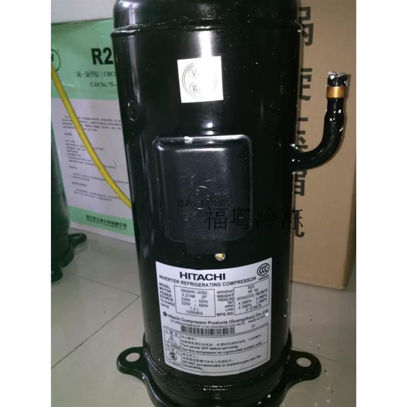 供应适配3匹日立立式涡旋交流变频空调压缩机303DHV-47B2 303DHV-