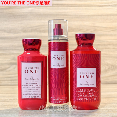 BBW/Bath&BodyWorks你是唯E补水滋润香氛身体乳霜沐浴喷雾