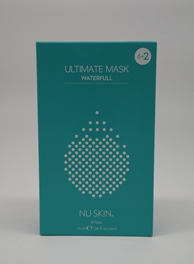 如新 极致补水面膜 瀑布面膜 Waterfull 贴片面膜 8片 美国产