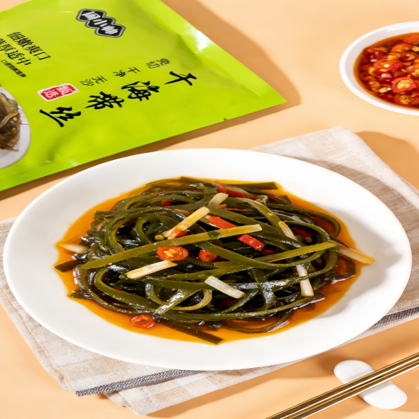 闲小帅（深海冷水区海带丝）高端昆布海带脆嫩软糯干净免切免煮