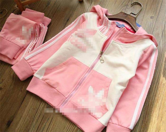 春秋穿儿童装 春季儿童拉链运动套装 男童女童运动服两件套