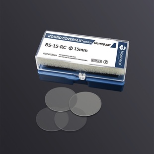 直径25mm细胞爬片 用于6孔板 无菌 白鲨BS 14mm 9mm 20mm