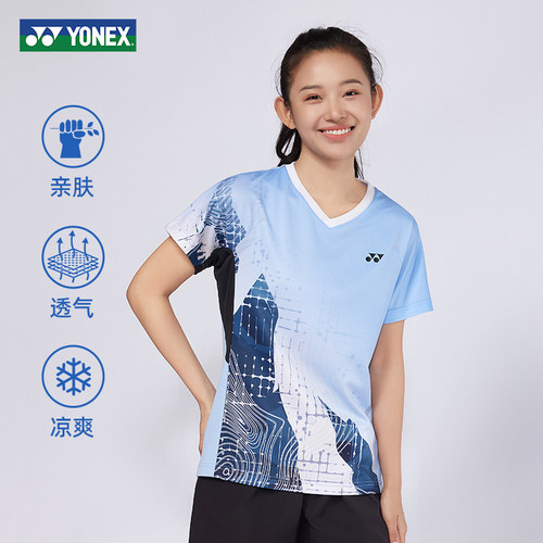 尤尼克斯羽毛球服速干网球短袖