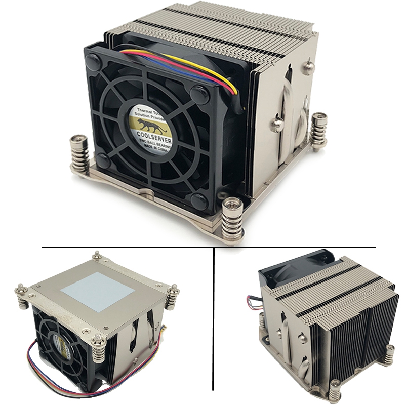 2U侧吹四热管2011风冷散热器