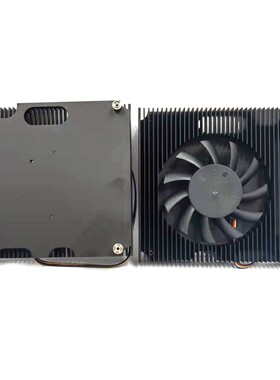 全新一体机超薄itx1u镂空散热器