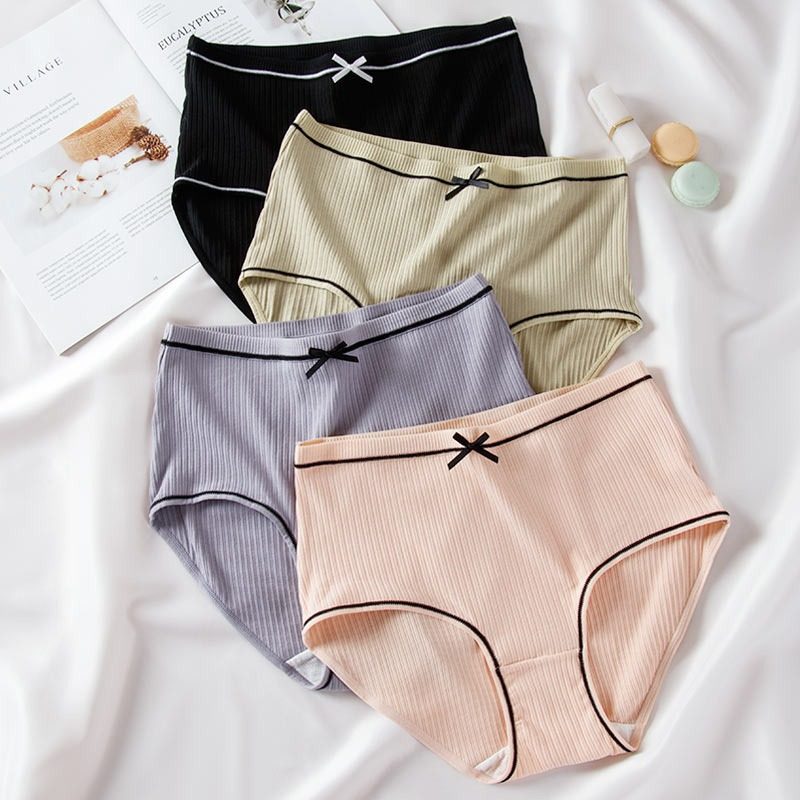 加大码中高腰女内裤纯色简约纯棉抑菌高开不勒腿三角裤200斤胖妹,女士内衣/男士内衣/家居服,女三角裤,淘宝优惠券,粉丝福利购,淘宝优惠卷