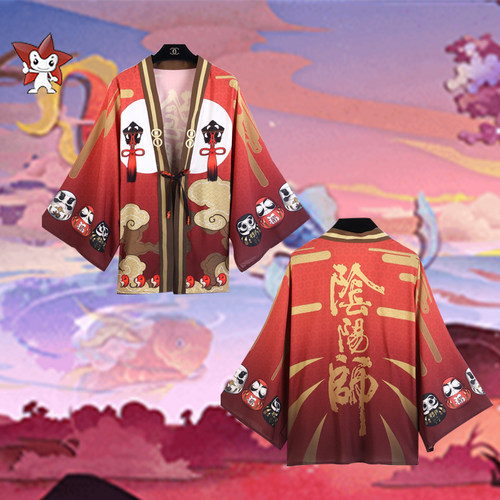 阴阳师手游cos服装披风达摩蛋周边浴衣外套二次元和服开衫睡衣