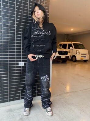 适中棉质宽松休闲颜文字可爱