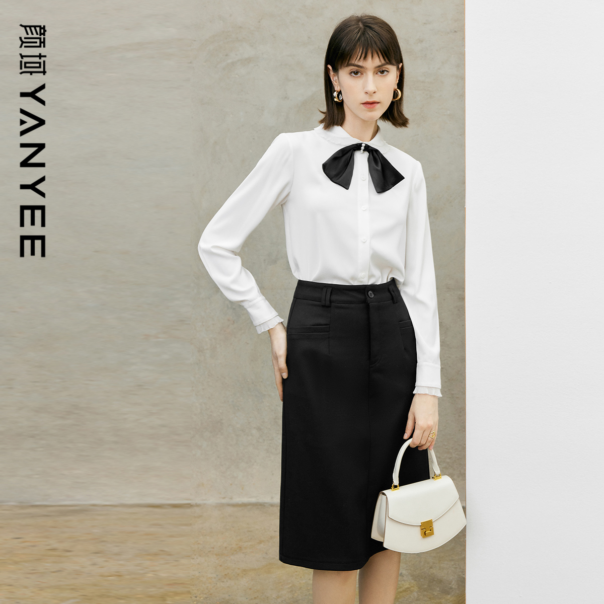 春装通勤气质衬衣长袖打底上衣