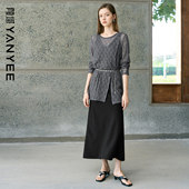 连衣裙罩衫 套装 女2025新款 颜域无袖 气质通勤两件套春季 穿搭一整套