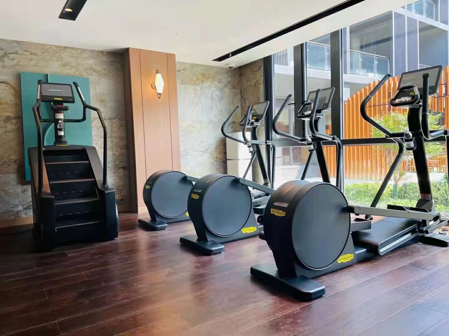 technogym泰诺健synchro家用健身房大型智能超静音爬坡楼梯椭圆机