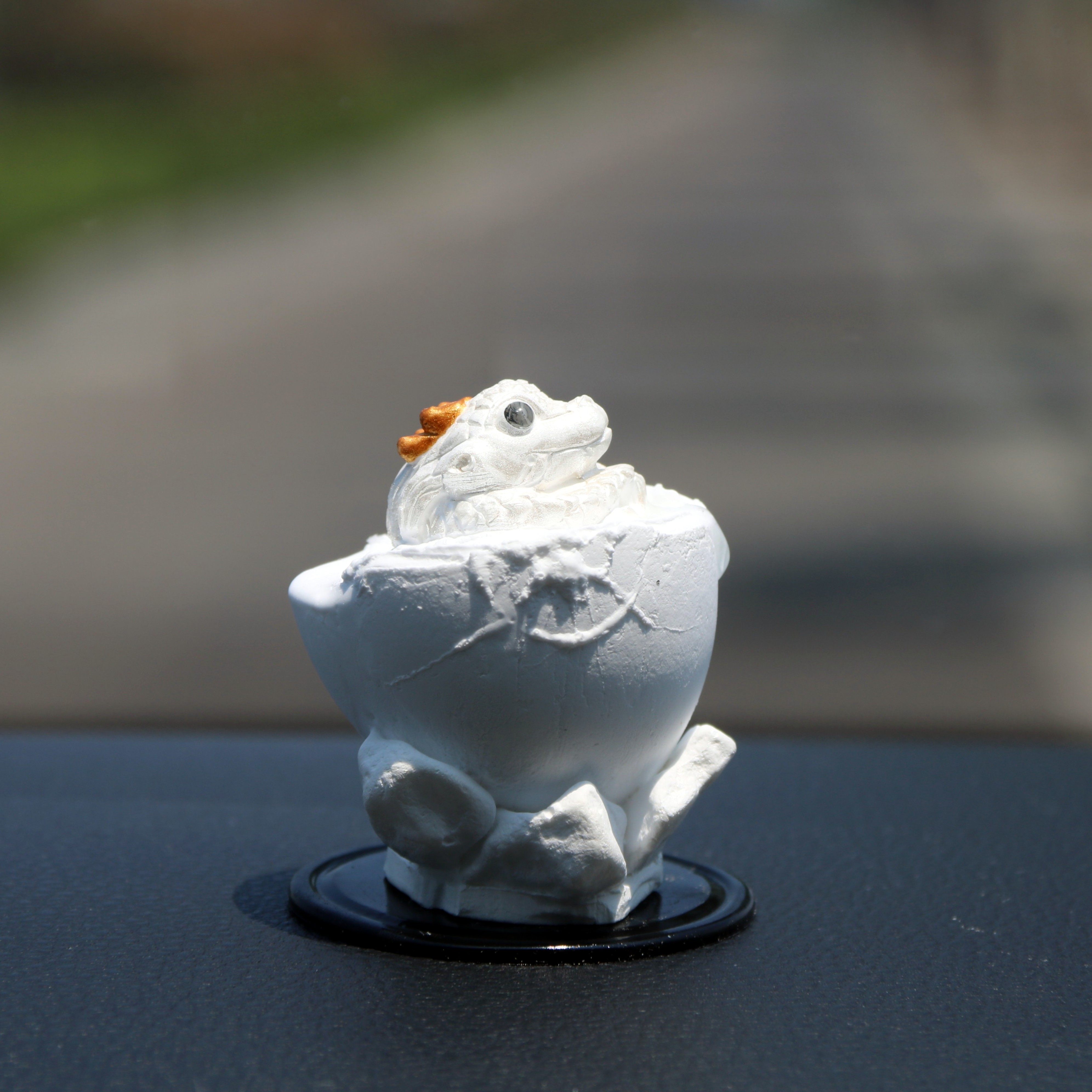 八喜原创自制龙蛋香薰手工龙幼崽可爱创意扩香石车载桌面装饰摆件