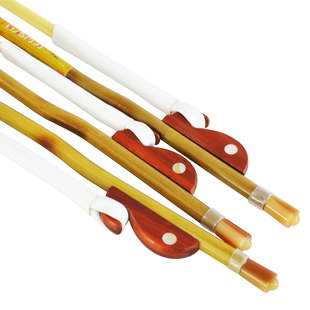 演奏型二胡弓专业二胡弓子紫檀弓鱼精选白竹真马尾二胡弓配件包邮