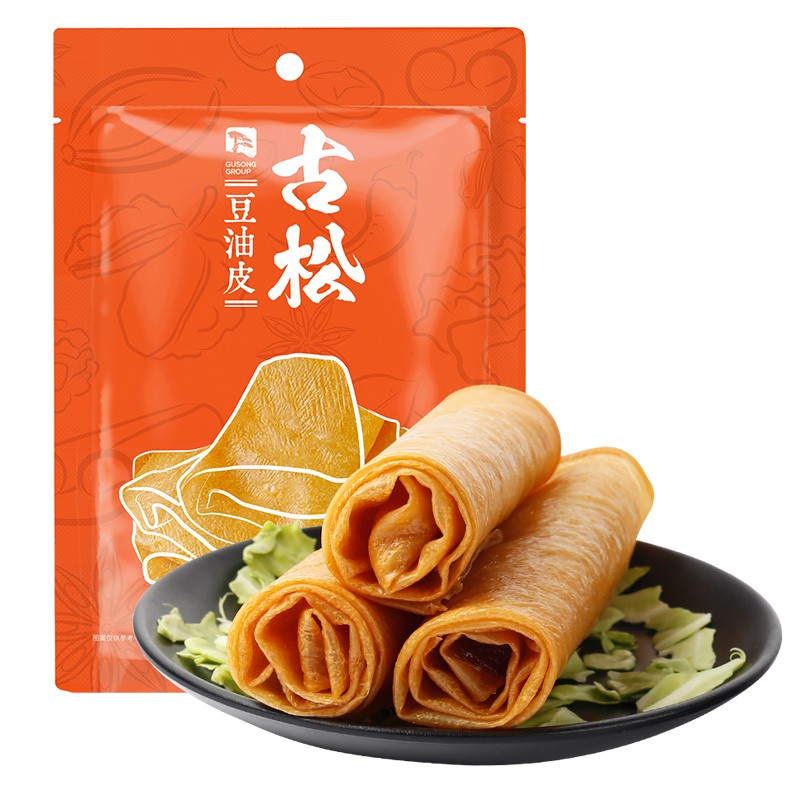 古松豆油皮火锅食材腐竹