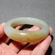 方言和田玉精品特惠新疆且末聊糖青白玉油润细腻内径54mm手镯子w4