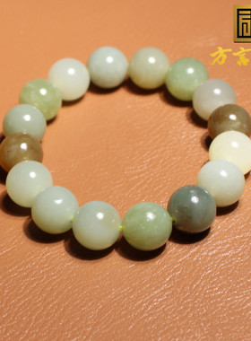 方言和田玉糖玉黄口白玉多宝手串