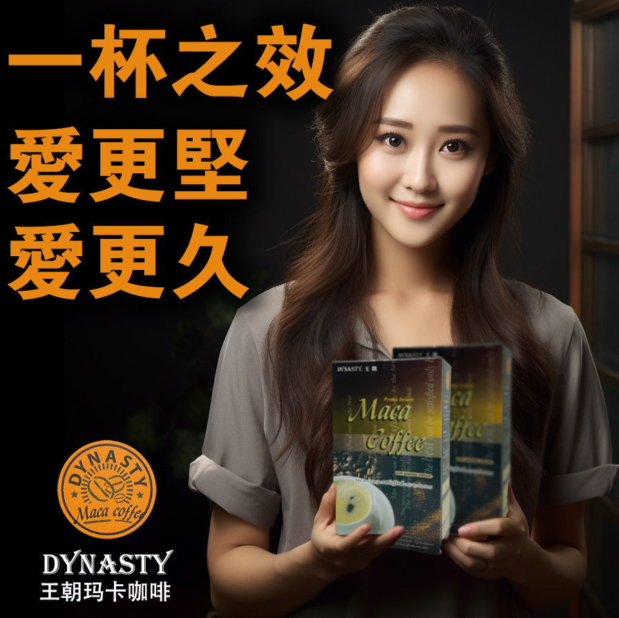 马来西亚王朝玛卡咖啡玛咖男士能量咖啡秘鲁玛卡精华1包见效