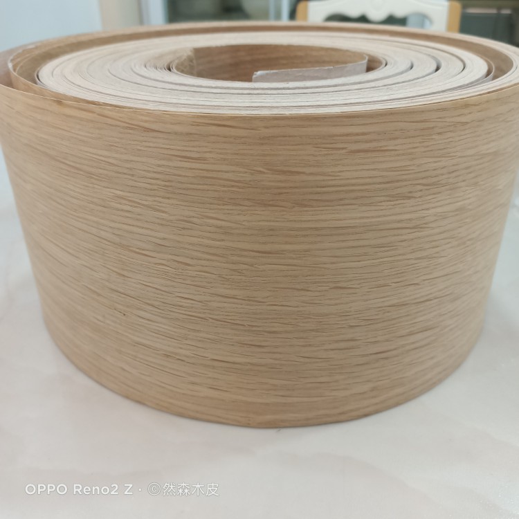 红橡樱桃白橡红胡桃黑胡桃沙比利天然实木指接无纺布线条包腹木皮