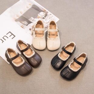 真皮女童小皮鞋2026春季新款儿童鞋子软底公主鞋裙子女孩防滑单鞋