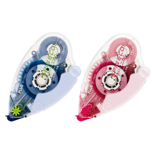 PLUS普乐士旋转双面胶带TG-620 TG-621 点点胶可换芯 8.4mmx16m