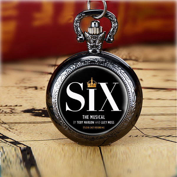 六位SIX王后百老汇音乐剧同人周边青少年怀表项链表个性礼物表