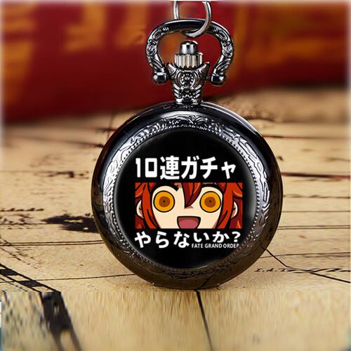 动漫fgofate周边贞德saber怀表