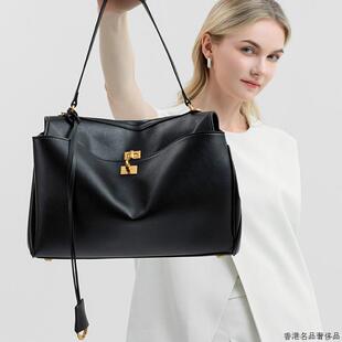腋下包高级感休闲百搭 女包轻奢品牌大容量通勤托特包真皮软皮女式
