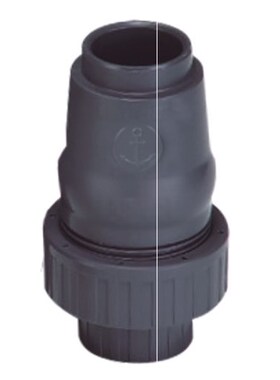 锚牌灰色单活接止回阀半球型止回阀25mm（订货）