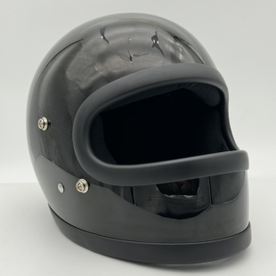 GR RIDER STR 小盔体复古头盔哈雷 巡航头盔 复古玻璃钢头盔