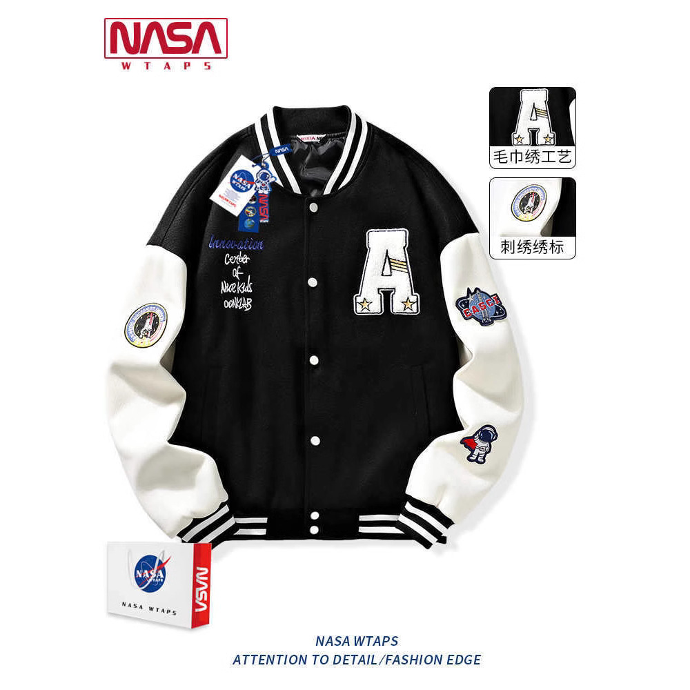 NASA男士秋冬季美式夹克