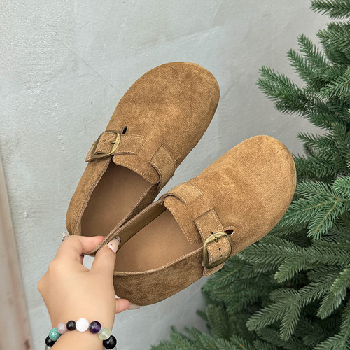 大码勃肯鞋女鞋41到43厚底新款