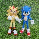 正版 散货Jakks Sonic蓝色索尼克夏特超音鼠飞天鼠手办动漫公仔男