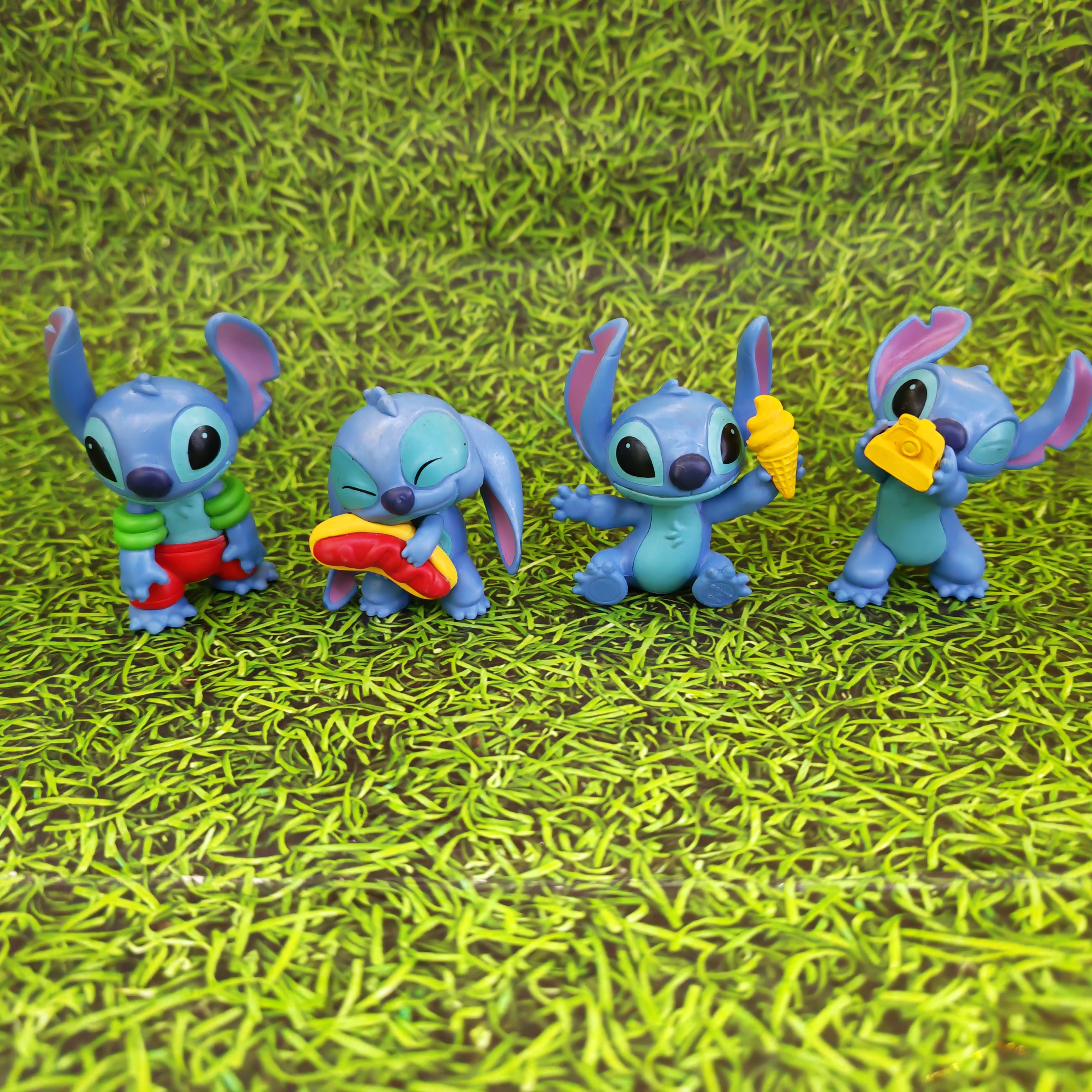 正版散货美版 史迪仔史迪奇可爱卡通公仔手办模型玩具摆件