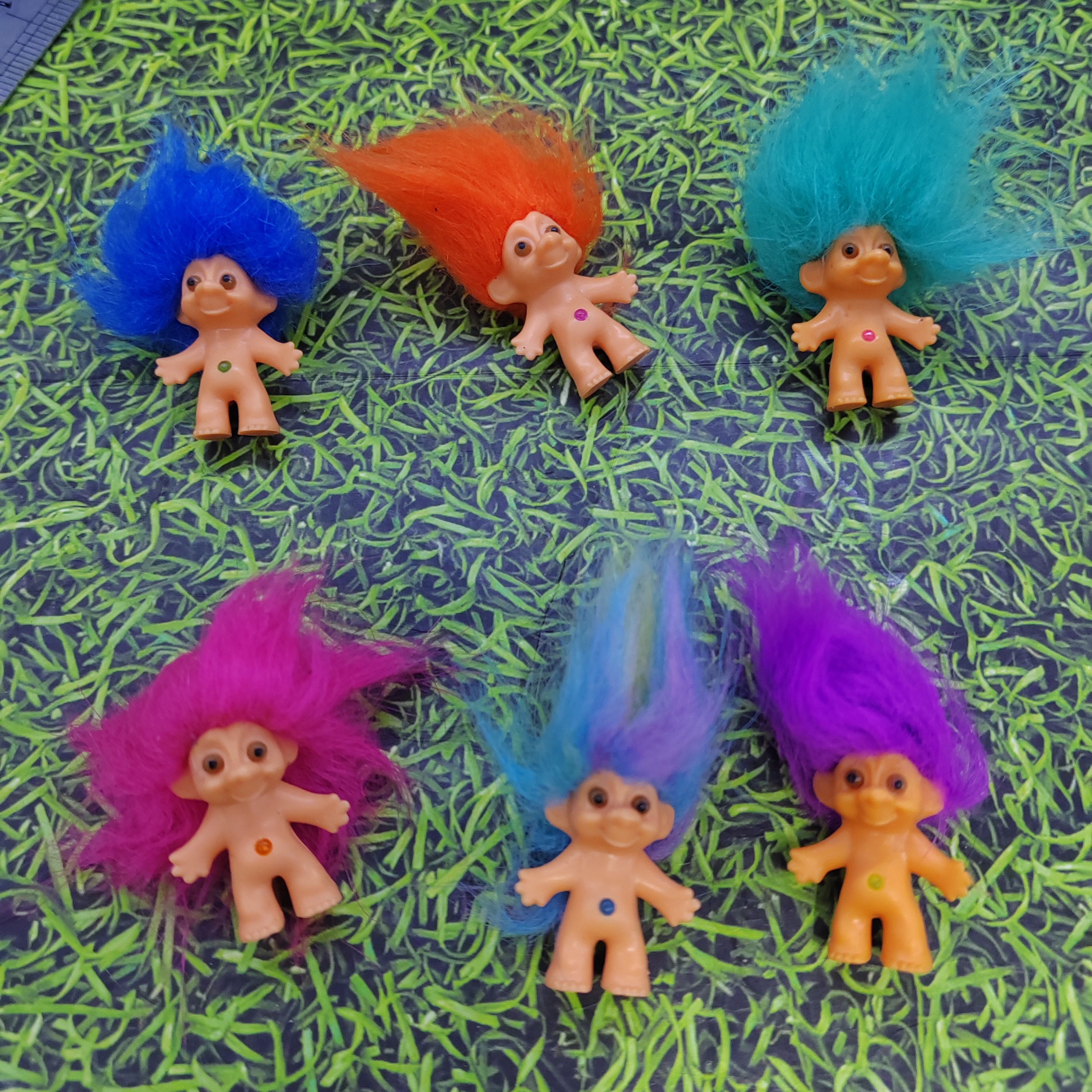 散货巨魔娃娃 troll dolls 稀有 收藏 丑娃 长发 复古 礼物 80 90