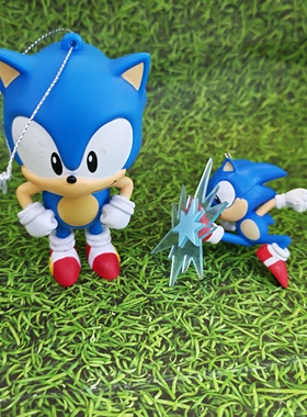 正版散货美国hallmark 超级索尼克音速小子挂件挂饰小摆件手办