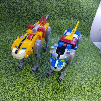 正版散货 Playmates彩星84版百兽王16寸 战神金刚狮子怀旧玩具