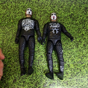 正版散货aew wwe roh超可动摔跤手7寸可动人偶人偶摔跤手